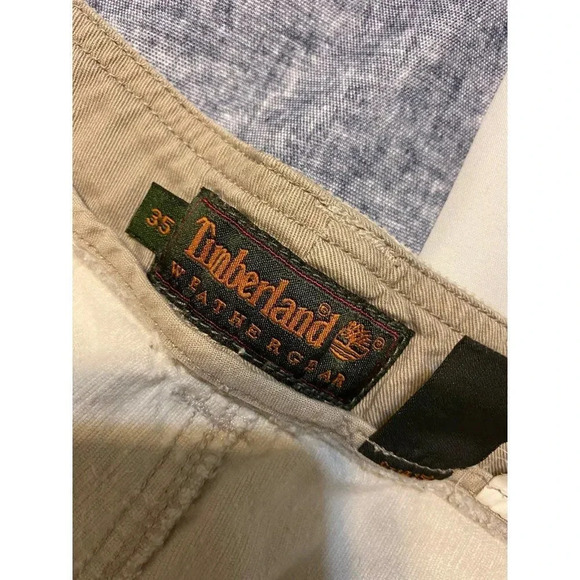 TIMBERLAND Weatherproof Vintage Men's Corduroy Pant Size 35x32 Made In Year 1999 - Picture 9 of 10